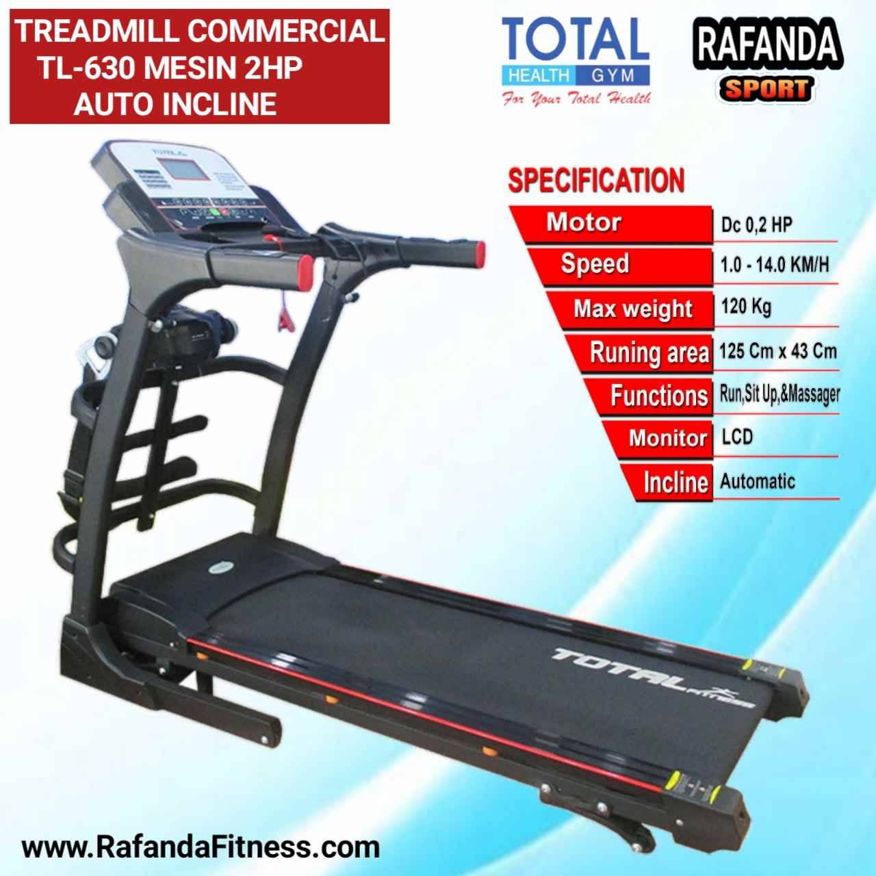 Tl630treadmillelektrik