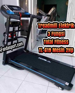 Treadmill Elektrik TL-619 Mesin 2Hp